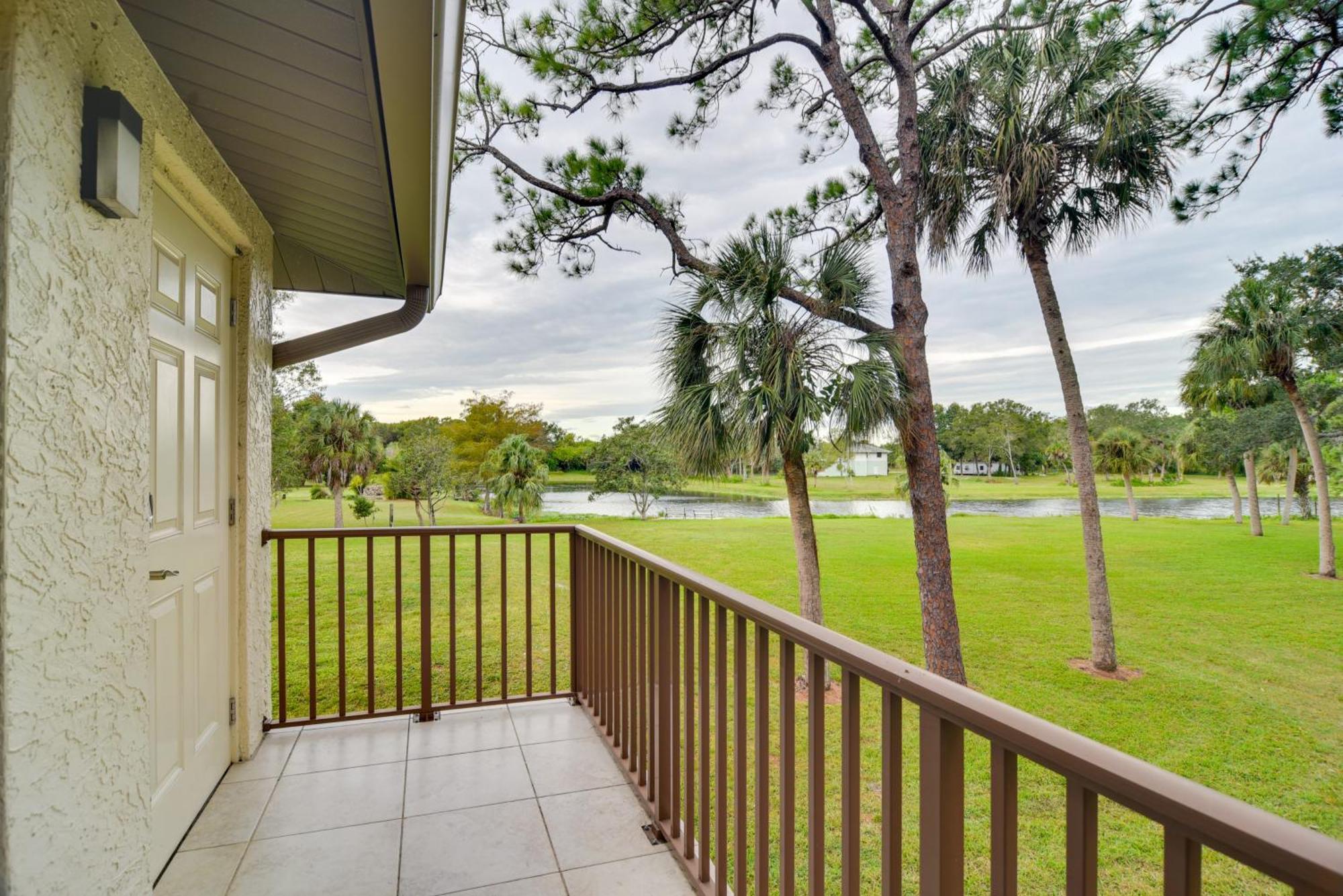 Sleek Largo Studio With Pond Less Than 7 Mi To Beach! Exterior foto